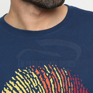 T-shirts en molleton pour hommes grandes tailles, impression sérigraphique, respirants, col rond, séchage rapide et 100% coton, vente en gros pour adultes - Product Image 6