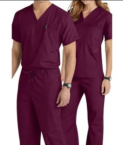 Uniforme de Enfermería de ajuste moderno con tela elástica y diseño transpirable para la comodidad durante todo el día en clínicas y hospitales - Product Image 3