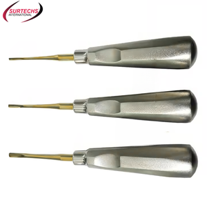 Juego de Elevadores de Raíces Manuales Surtechs, Instrumentos de Extracción Dental de Precisión, Reutilizables, con Certificación CE - Product Image 5