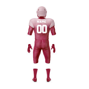 Meilleur design, qualité supérieure, uniforme de football américain personnalisé, vente chaude, matériau en polyester antibactérien, toutes saisons - Product Image 4