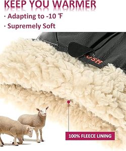 Vente en gros de gants de mode personnalisés pour hommes, qualité supérieure, doigts entiers, cuir de qualité supérieure, hiver, quotidien pour l'extérieur - Product Image 3