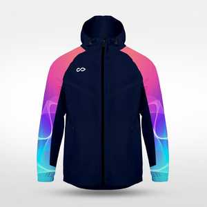เสื้อแจ็คเก็ตสปอร์ต Sparkling Starlight คอตั้ง ย้อมสีสำหรับฤดูใบไม้ผลิ-AT241XFLS3 - Product Image 4