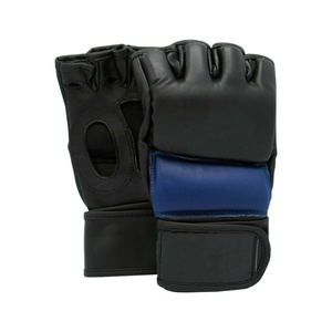 New Arrival MMA <b>Gloves</b> Fight Heavy Bag <b>Glove</b> Boxing Fitness Training Grappling Punching PU Material Hook and Loop Closure - Product Image 1