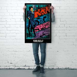 Cowboy Bebop Anime <b>Poster</b> Focused on Spike - Product Image 3