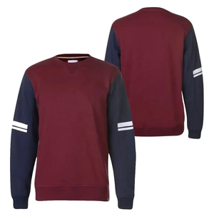 Nueva venta al por mayor deportes personalizado nuevo estilo sudadera diseño personalizado Color secado rápido básicos algodón mezclado hombres sudaderas - Product Image 2
