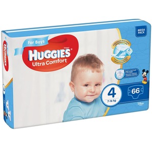 Pañales Huggies Ultra Comfort Compre hoy para una calidad superior y entrega rápida para mantener a su bebé seco, cómodo y alegre - Product Image 1