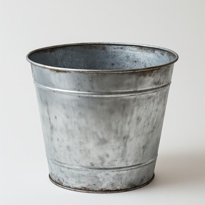 Maceta galvanizada Heritage hecha con acabado rústico que ofrece un encanto decorativo atemporal al Jardín tradicional y un interior moderno - Product Image 6