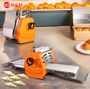 Machine à laminer les pâtes électriques samosa empanada ronde de 12 pouces bon marché prix pain croissant pâte de chine machine commerce 110v manuel - Product Image 6