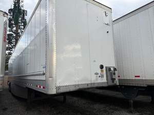 Semi-remorque à plateau sec à 3 essieux, conception à ouverture latérale/à rideaux, conteneur de transport en acier, camion Great Dane 45m 2001-3000kg, airbag - Product Image 4