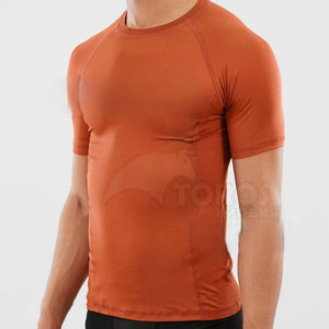 Made In Best Material <b>Men</b> <b>Compression</b> <b>Shirts</b> Custom Logo Printed <b>Men</b> <b>Compression</b> <b>Shirts</b> With Short Sleeve - Product Image 2