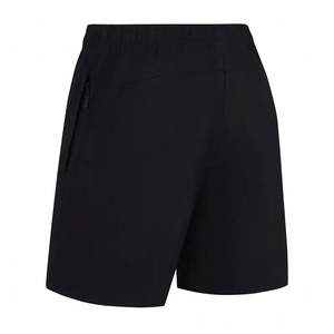 Service OEM 03 Pcs Short solide pour hommes avec poches zippées Short actif à taille élastique et cordon de serrage pour l'été - Product Image 3