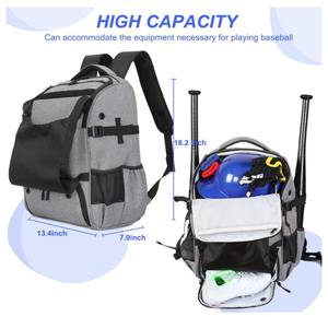 Outdoor Sport <b>Baseball</b> School Backpack Softball Backpack Bag <b>Baseball</b> Equipment for Boys - Product Image 2