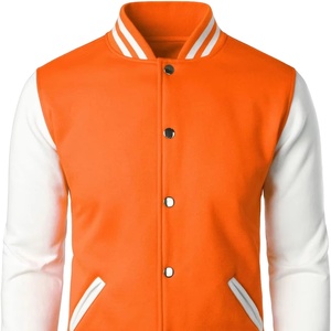 Vestes d'université OEM pour hommes femmes broderie personnalisée en gros blousons aviateurs Letterman pour l'école, le sport et les vêtements de mode - Product Image 1