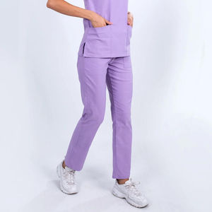 Vente en gros de gommages d'hôpital à manches courtes respirants et lavables avec logo personnalisé uniforme d'infirmière personnalisé pour médecins vente - Product Image 2