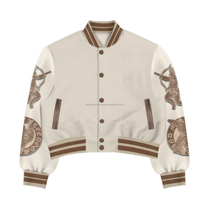 Patches personnalisés de qualité Baseball Letterman Hommes Varsity Jacket Logo de broderie personnalisé OEM Varsity Jacket pour homme - Product Image 1