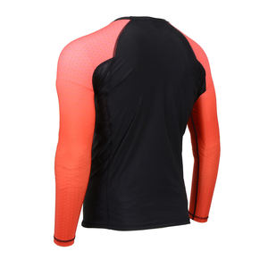 Rash Guard personnalisé de haute qualité léger pour hommes couleur unie manches longues Gym Training Rash Guard - Product Image 5