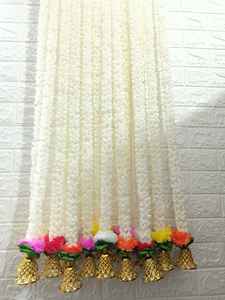 Guirnalda de caléndula de campanas doradas artificiales estilo Mogra para bodas Mandaps Mehndis Baby Showers celebraciones festivas decoración del hogar - Product Image 6