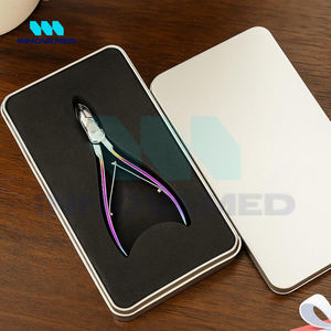 Alicates para Cutículas Curvos de Alto Rendimiento, Multicolores, Nuevo Modelo, Mejor Proveedor, Acero Inoxidable, Apertura de Mandíbula Ancha, Duraderos - Product Image 4