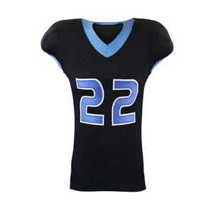 Uniformes de football Conception d'impression par sublimation personnalisée Uniforme de football américain Maillot de coupe de monteur de ligne - Product Image 5