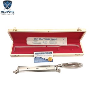 Cuchillo Profesional para Injertos de Piel Watson, Mango de Acero Inoxidable, Instrumentos Quirúrgicos para Cirugía de Piel - Product Image 6