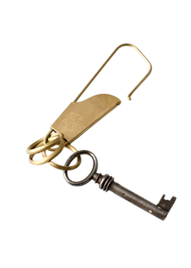 Porte-clés en laiton en forme de cœur, finition élégante avec motifs personnalisés, porte-clés en laiton pour vélos, voitures, clés, à prix avantageux - Product Image 4