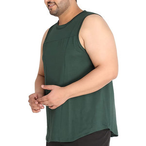 Débardeur de sport pour homme sans manches sur mesure de haute qualité, couleur unie, respirant, pour la musculation, haut de fitness - Product Image 4