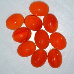 Cabujón ovalado liso de cornalina Natural 10mm 12mm 14mm piedras sueltas para hacer joyas IGI certificado la creación de joyas - Product Image 1