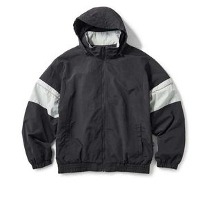แจ็กเก็ตกันลมทำจากโพลีเอสเตอร์สำหรับผู้ชายเสื้อกันลมกันน้ำสำหรับกลางแจ้งงานตามสั่ง - Product Image 6