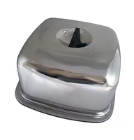Couvercle de gâteau en acier inoxydable pour servir des gâteaux pâtisserie Dessert hôtels restaurants dîner couverture de service dôme