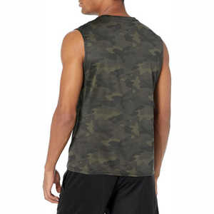 เสื้อกล้ามออกกำลังกายผู้ชายเสื้อออกกำลังกายสไตล์ไม่เหมือนใคร - Product Image 2