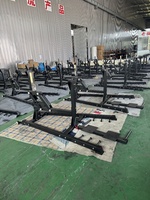 Équipement de fitness professionnel pour salle de sport, banc d'hyperextension pour les ischio-jambiers, le dos, les abdominaux, les fessiers, les hanches, machine d'exercice pour développer les ischio-jambiers