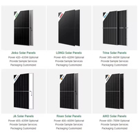 Pabrik Langsung China 585W-590W Canadian Ja Aiko Trina 550w Power Station dengan Panel Surya Monokristalin Paneles Solares
