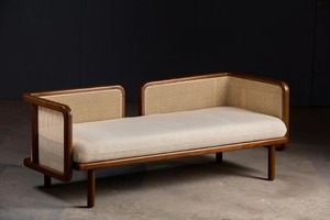 Juego de sofá de madera maciza de estilo de diseño industrial para el hogar, sala de estar, nuevos muebles de sofá de ratán - Product Image 2