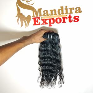 Extensiones de cabello vietnamita virgen de doble trama sin procesar 100%, mechones ondulados suaves, Natural onda de cuerpo recto, onda profunda suelta - Product Image 5