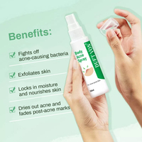 2% acide salicylique dos poitrine acné Spray corps traitement de l'acné Bacne formule Anti-imperfections à action rapide huile d'arbre à thé