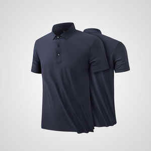 Logotipo personalizado de los hombres para la camisa de polo de alta calidad Jersey tela de impresión patrón de diseño de ropa - Product Image 6