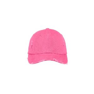 District Threads Sombrero de papá estilo polo de cinco paneles personalizable Sombrero desgastado deportivo ajustable de alta calidad con logotipo bordado - Product Image 3