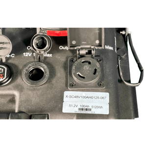 Station d'alimentation portable NUE SunCase 3651 |   Convertisseur 3 600 W et batterie LiFePO4 de 5,12 kWh |   Sortie 120V et 48V |   Options de pack avec panneau solaire 240W - Product Image 6