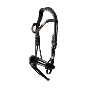 2024 Bride Flash cheval personnalisable et muserolle goutte nouveau modèle équipement en cuir équestre - Product Image 5