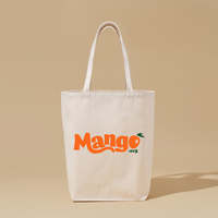 Tas Selempang Pria Ramah Lingkungan, Bukaan Atas Terbuka, Kanvas Katun 10oz, Portabel, Dapat Digunakan Kembali, Bergaya, Elegan