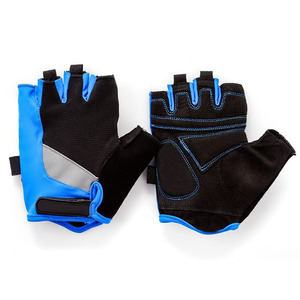 Gants de cyclisme à demi-doigts personnalisés unisexes pour les sports de plein air fabriqués en usine au Pakistan en gros avec logo - Product Image 4