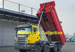 Camions bennes d'occasion Scania G420 8X6 2008, transmission manuelle, conduite à gauche, moteur diesel Euro 4, mini-camions de transport - Product Image 5