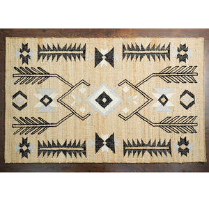 Compre ahora Alfombra de yute de última calidad Alfombras en línea para su hogar Alfombra de yute Felpudo de yute Último precio fabricantes proveedores - Product Image 2