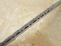 Handgemachtes Damaskus Stahl Jagd Bowie Messer mit Knochen griff, Comping, Überlebens messer mit Scheiden leder.