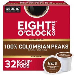 Café Eight O'Clock Colombian Peaks en Cápsulas Individuales Keurig K-Cup, Tueste Medio, 32 Unidades - Product Image 6
