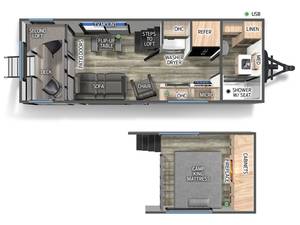 New 2025 F-o-r-e-s-t R-i-v-e-r Campsite R-e-s-e-r-v-e 16SW - Product Image 2