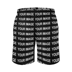 Pantalones cortos de pana de diseño moderno para hombre, bañadores de secado rápido de cintura media de talla grande con imagen personalizada y pantalones cortos para correr en la playa - Product Image 5
