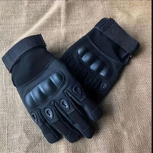 Gants tactiques noirs demi-doigts antidérapants respirants pour fitness, entraînement en salle, cyclisme, musculation et haltérophilie - Product Image 3
