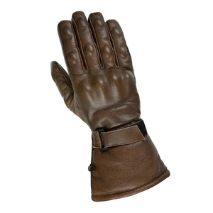 Guantes de moto de carreras de dedo completo con protección de pantalla táctil Estilo de cuero para actividades al aire libre guantes de motocicleta - Product Image 6