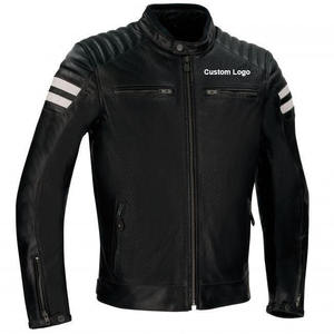 Blouson de moto unisexe en cuir coupe-vent et protecteur 2026 – Veste de sécurité pour motard toutes saisons – Vente en gros pour exportateurs - Product Image 6